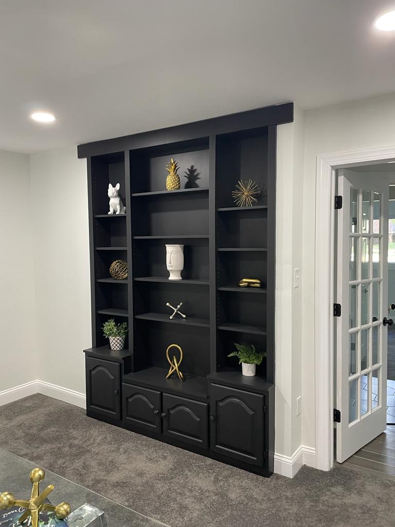 Custom Wall Bookcase